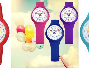 Okulda saate bakmak Seiko Watch ile rengarenk