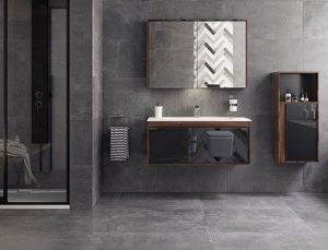 VitrA Ice & Smoke dar alanları geniş gösterip ferahlatıyor