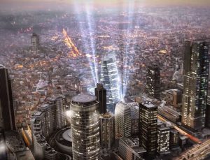 Nidakule Levent Büyükdere Caddesi’nde yükseldi