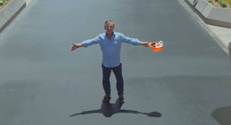 Ali Ağaoğlu, Maslak 1453’ün reklamında doğru yerde durdu