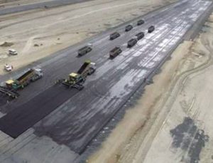 3. havalimanında ilk asfalt döküldü