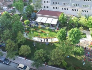 Beşiktaş’taki Ihlamur Parkı yeşil alan oldu