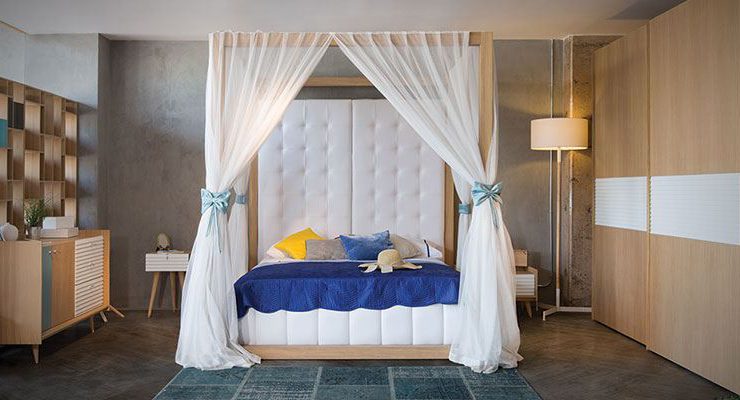 Loda Mobilya sonbaharı yatak odalarına Kaki ile taşıyor