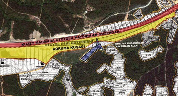 Kuzey Marmara Otoyolu bir itirazla kaydırıldı