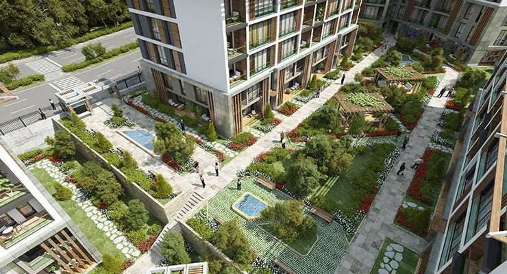 Marmara Konakları Beylikdüzü’ne maviyi ve yeşili getiriyor