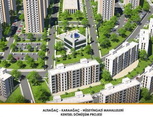 Ankara Mamak’ta 3 mahalleye 3.880 konut yapılacak