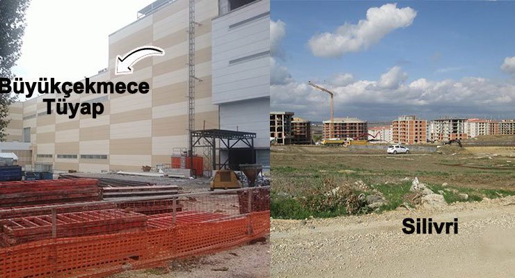 Büyükçekmece TÜYAP’ın komşu parseli satılıyor