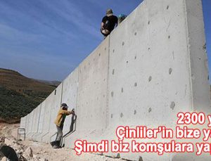 Irak sınırı hendekli duvarla tamamen kapanacak!