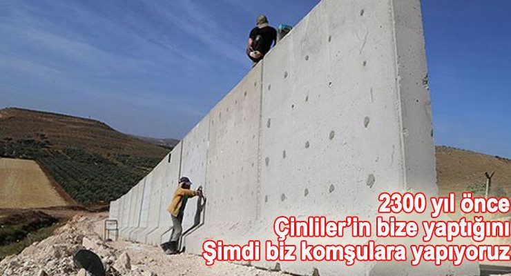 Irak sınırı hendekli duvarla tamamen kapanacak!