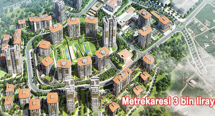 Gebze Emlak Konutları 3. Etap’ta evler 269 bin TL’den başlıyor