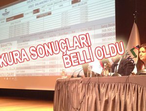 Gebze Emlak Konutları 3. etabın kura sonuçları belli oldu