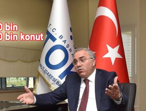 TOKİ 13 yılda 754 bin konut yaptı, 6 yılda 500 bin daha yapacak