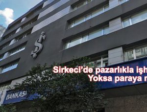İŞ GYO, Sirkeci’deki 9 katlı binasını sattı