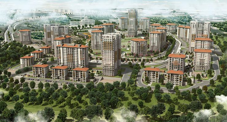 Gebze Emlak Konutları 3. Etap tamamlandığında böyle olacak