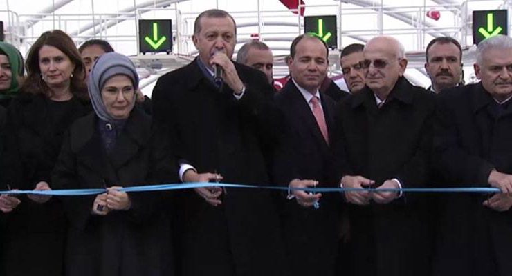 Cumhurbaşkanı Erdoğan Avrasya Tüneli’ni açtı