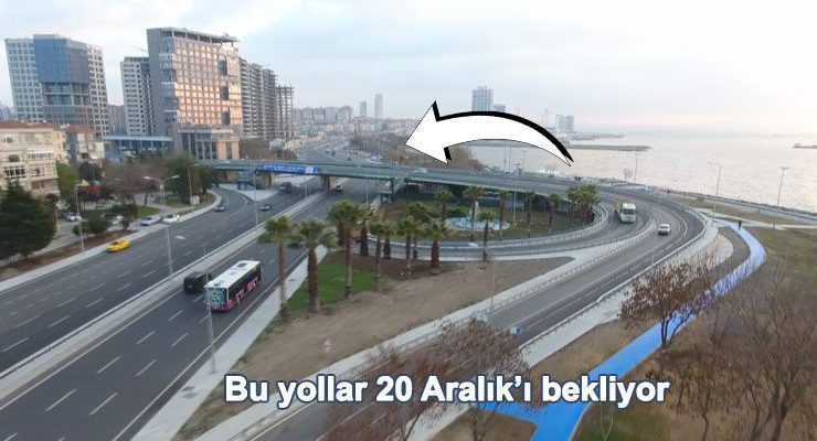 Avrasya Tüneli’nin çevre yollarını açılış öncesi İBB tamamladı