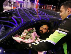 Sabah 5’te geldi, Avrasya Tüneli’nden geçen ilk kişi oldu