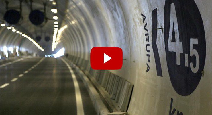 Avrasya Tüneli iki kıtayı 15 dakikada birbirine bağlıyor