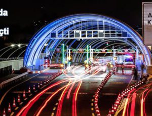 Avrasya Tüneli’nden ilk 14 saatte geçen araç sayısı