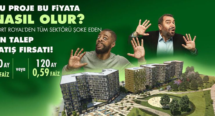 Babacan Port Royal ilk günde 50 konutluk satış yaptı