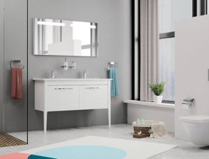Creavit Dual ikili lavabo ile modern paylaşımlar