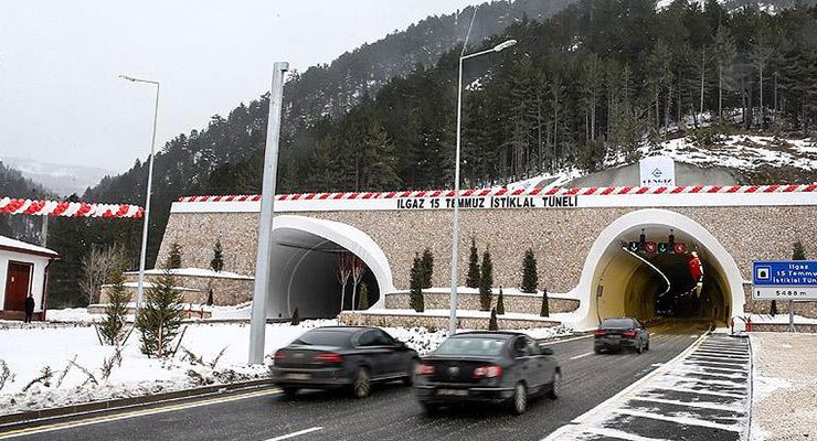 Başbakan Yıldırım, Ilgaz 15 Temmuz İstiklal Tüneli’ni açtı