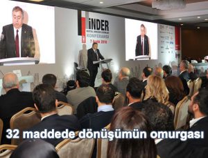 İNDER Kentsel Dönüşüm Çözümleri Konferansı’nın satırbaşları