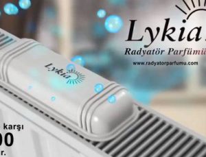 Lykia Radyötör Parfümü ortamın havasını değiştiriyor