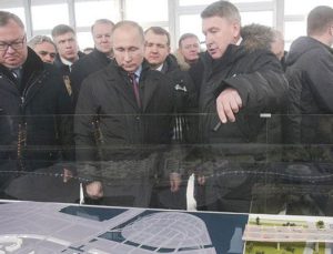 IC İçtaş’ın St. Petersburg’taki projesini Putin hizmete açtı