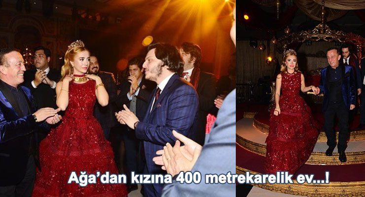 Ali Ağaoğlu’ndan kızına düğün hediyesi