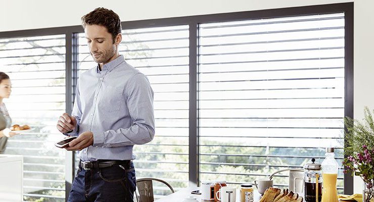 Somfy ile dış cephe jaluzileri konfora açılıyor