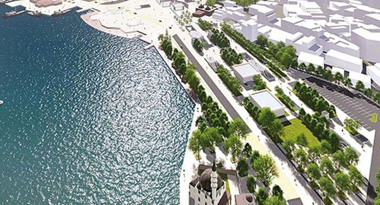 Üsküdar sahiline 12 bin metrekare dolgu yapılacak