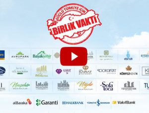 Emlak Konut’tan Güçlü Türkiye için Birlik Vakti’nin reklamı