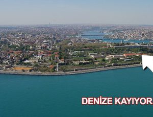 Topkapı Sarayı Marmara Denizi’ne doğru hareketlendi