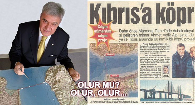 Ahmet Vefik Alp’in Kıbrıslink projesi yine gündemde