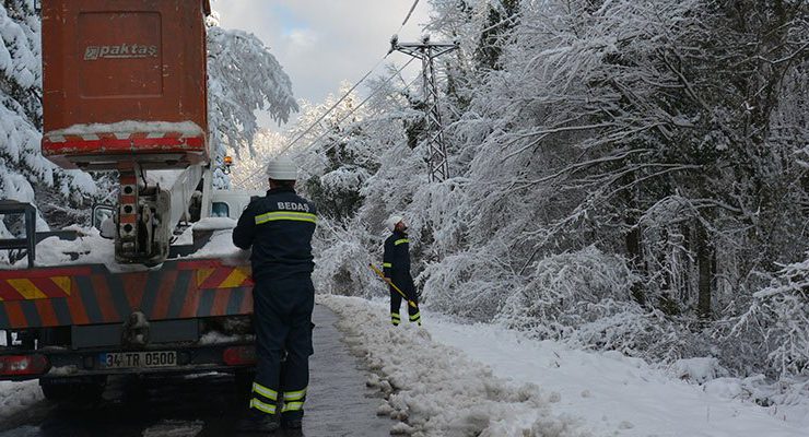 BEDAŞ bu seferki kar yağışına sıkı hazırlandı