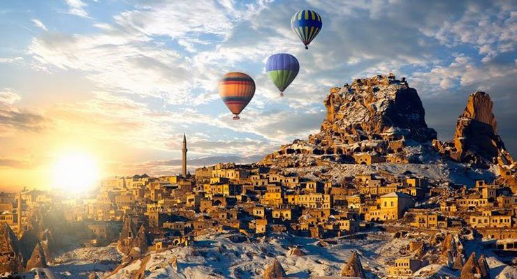 Kapadokya’nın yıllık ziyaretçisi 1 milyon 500 bine yaklaştı