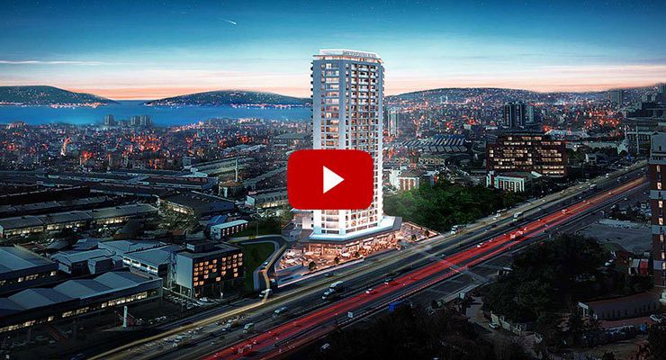 Marmara Kule E-5 üzerinde 32 katlı olarak yükselecek