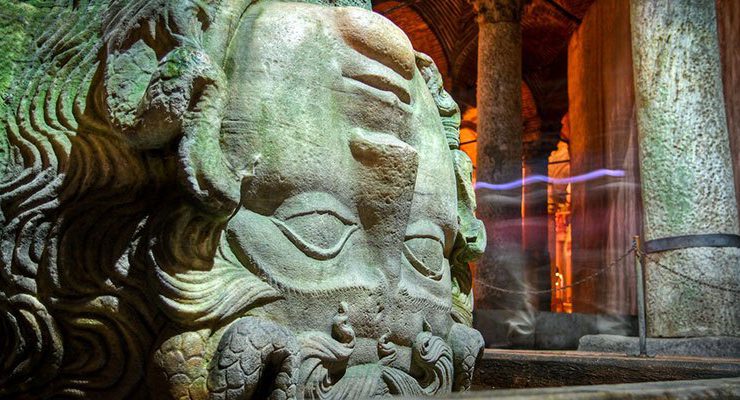 Medusa yapıldıktan 1500 yıl sonra kapsamlı restorasyonda