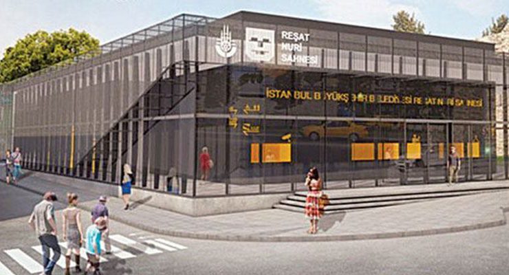 Reşat Nuri Sahnesi’ne camdan yeni bina yapılacak