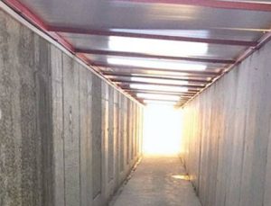 İzmir’deki Ege FETÖ Davası’nın duruşması için özel tünel yapıldı