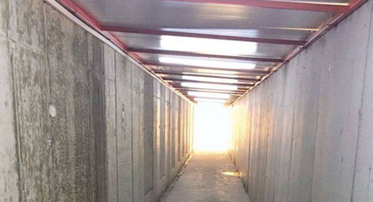 İzmir’deki Ege FETÖ Davası’nın duruşması için özel tünel yapıldı