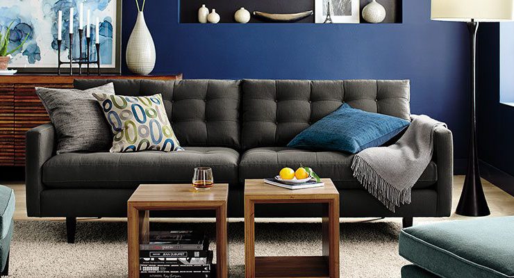 Crate and Barrel’dan kanepe seçme rehberi