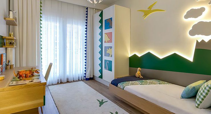 Gönye Proje Tasarım çocuk odalarını hayal gücüyle kurguluyor