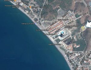 Fethiye’de icradan satılık turistik tesis imarlı arsa