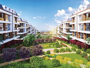 Eskişehir Flora Evleri yatay mimariyle 72 daire sunuyor
