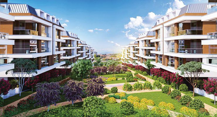 Eskişehir Flora Evleri yatay mimariyle 72 daire sunuyor