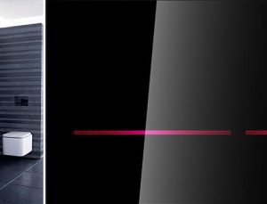 Geberit Sigma80 tasarımla ışığı birleştirdi