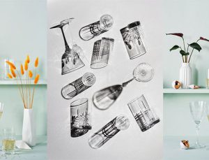 Jumbo cam dünyasından içecek servisi takımları