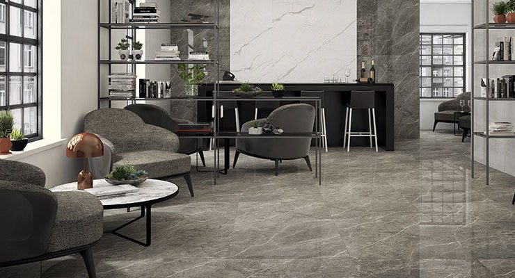 Kalebodur Elegant Marbles: Büyük ebatlı porselen karo